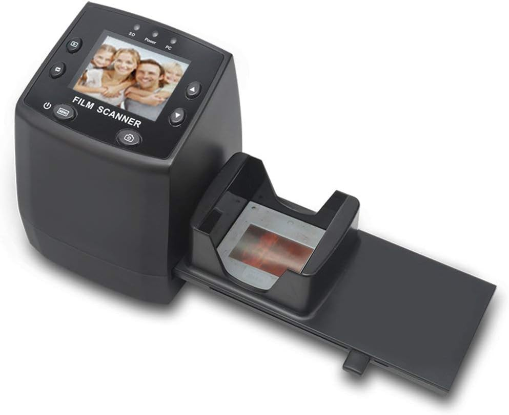 DIGITNOW! 135 Film Negative Scanner High Resolution Slide Viewer,Convert 35Mm Film &Slide to Digital JPEG save into SD Card, with Slide Mounts Feeder No Computer/Software Required. image number 5