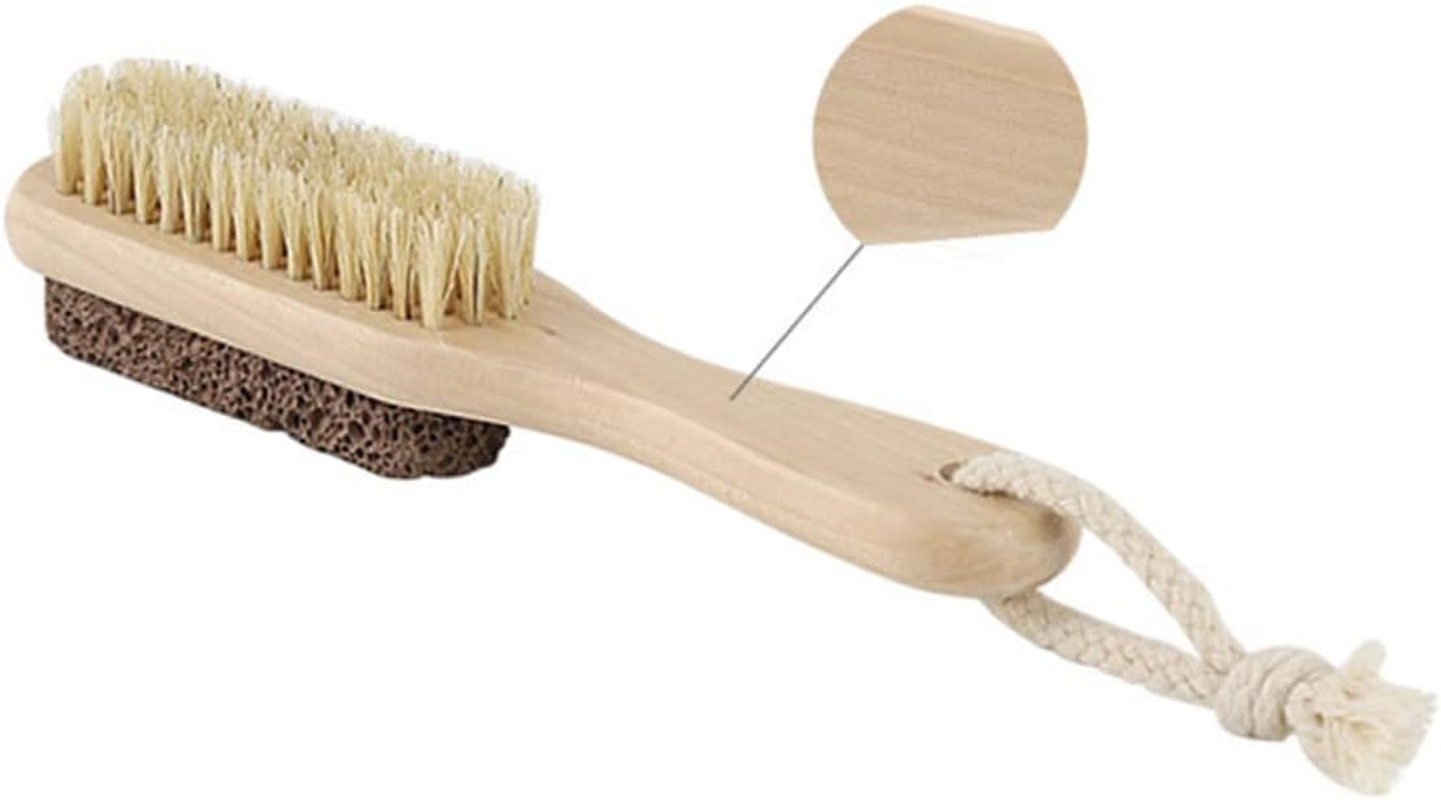 HAPINARY Portable Foot Grinder Brush Pumice Stone Pedicure Accessory for Callus Skin Care image number 1