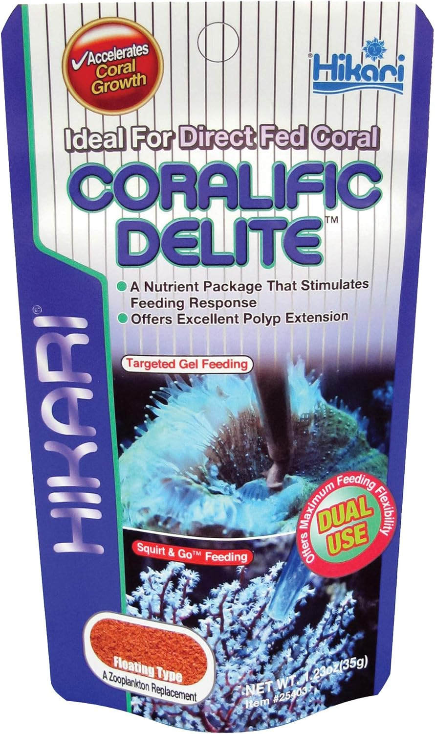 Hikari Coralific Delite 35G Aquarium Health Premium Coral Food Made in Japan image number 1