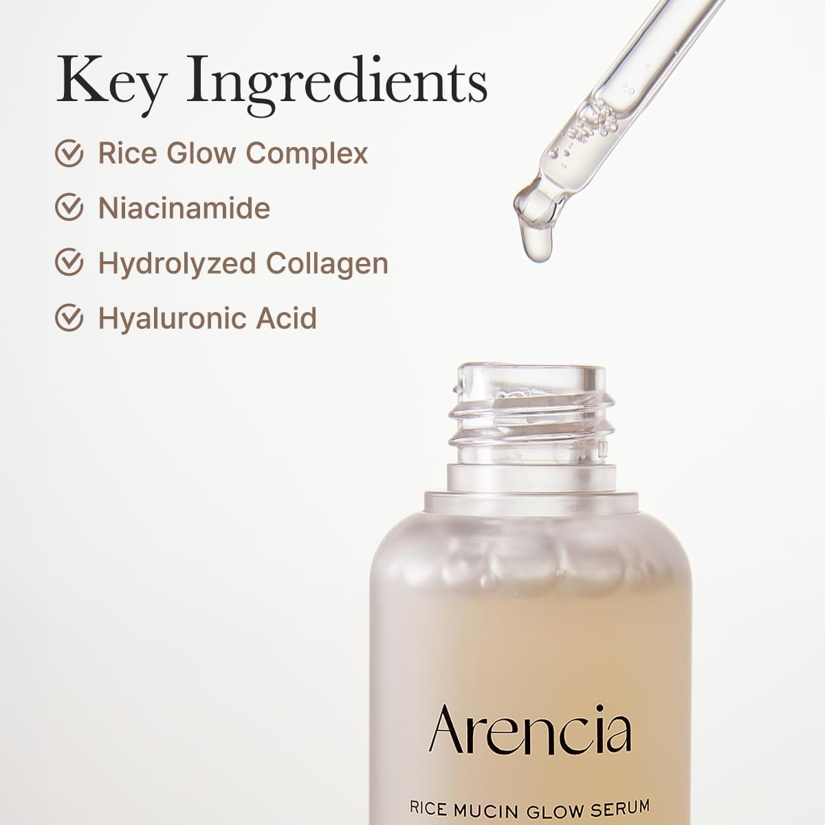 ARENCIA - Rice Mucin Glow Serum 30Ml image number 1