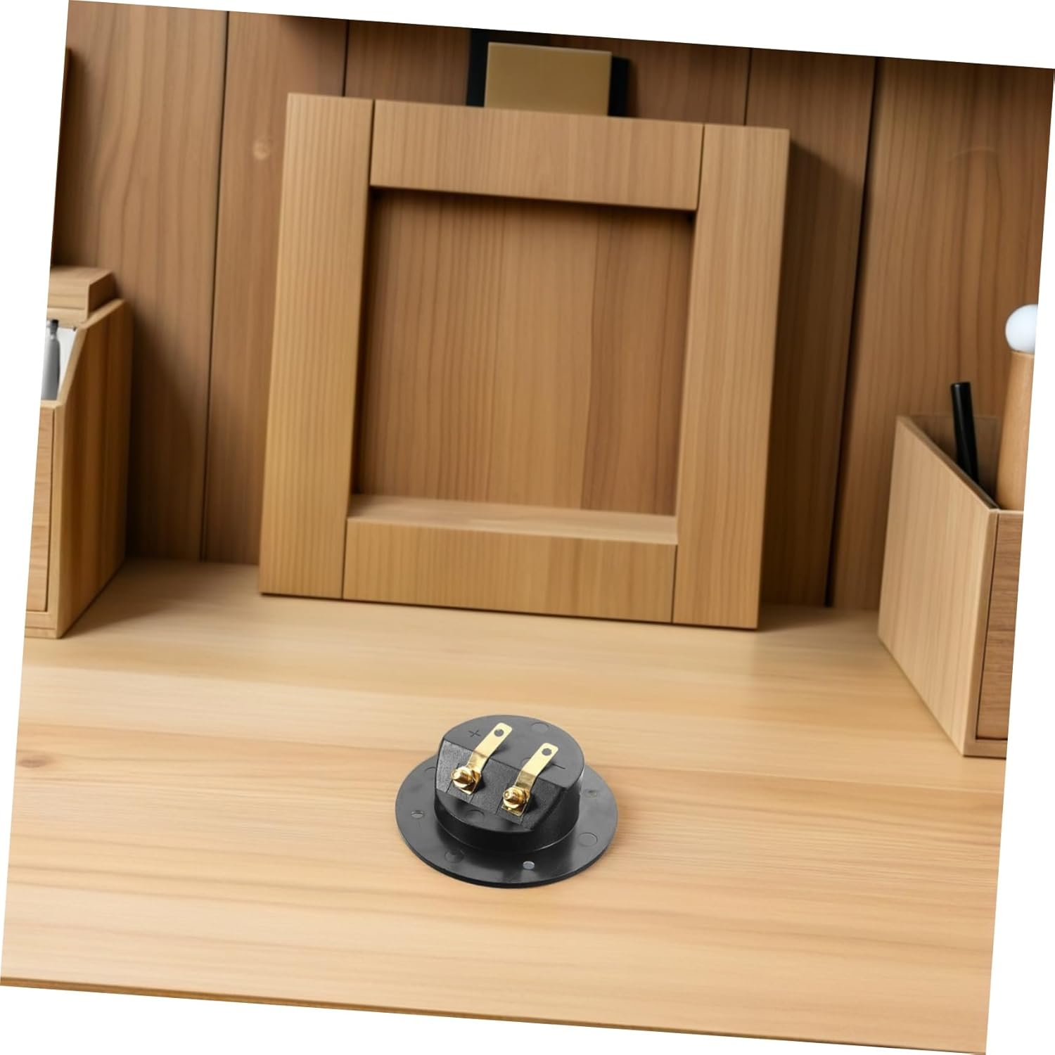 BEBEMOKO 8PCS Full Copper Speaker Box Terminal Cup Binding Post Connectors for DIY Home Car Stereo Stable Signal Transmission Speaker Wire Connectors for Subwoofers Soundbars Hifi Audio image number 3