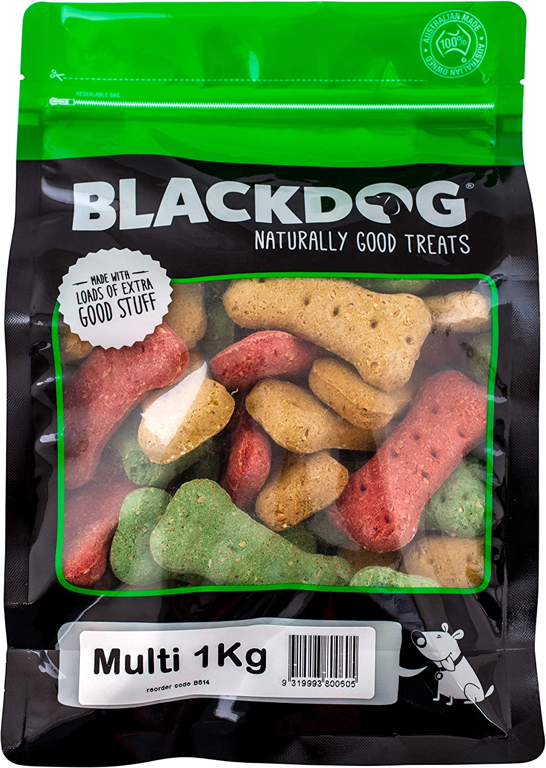 BLACKDOG Multi Biscuit 1 Kg (B614) image number 1