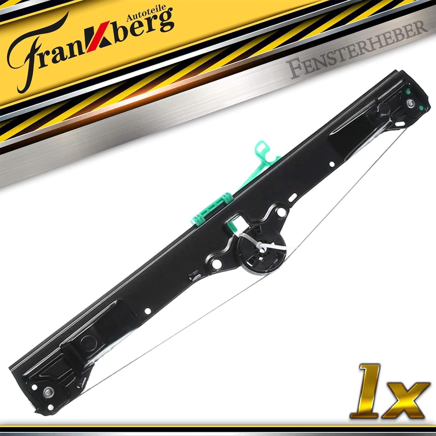 Frankberg Window Regulator Front Left Compatible with Grande Punto/Punto/Punto Evo 199 0.9L-1.9L Hatchback 2005-2020 51723318 image number 4