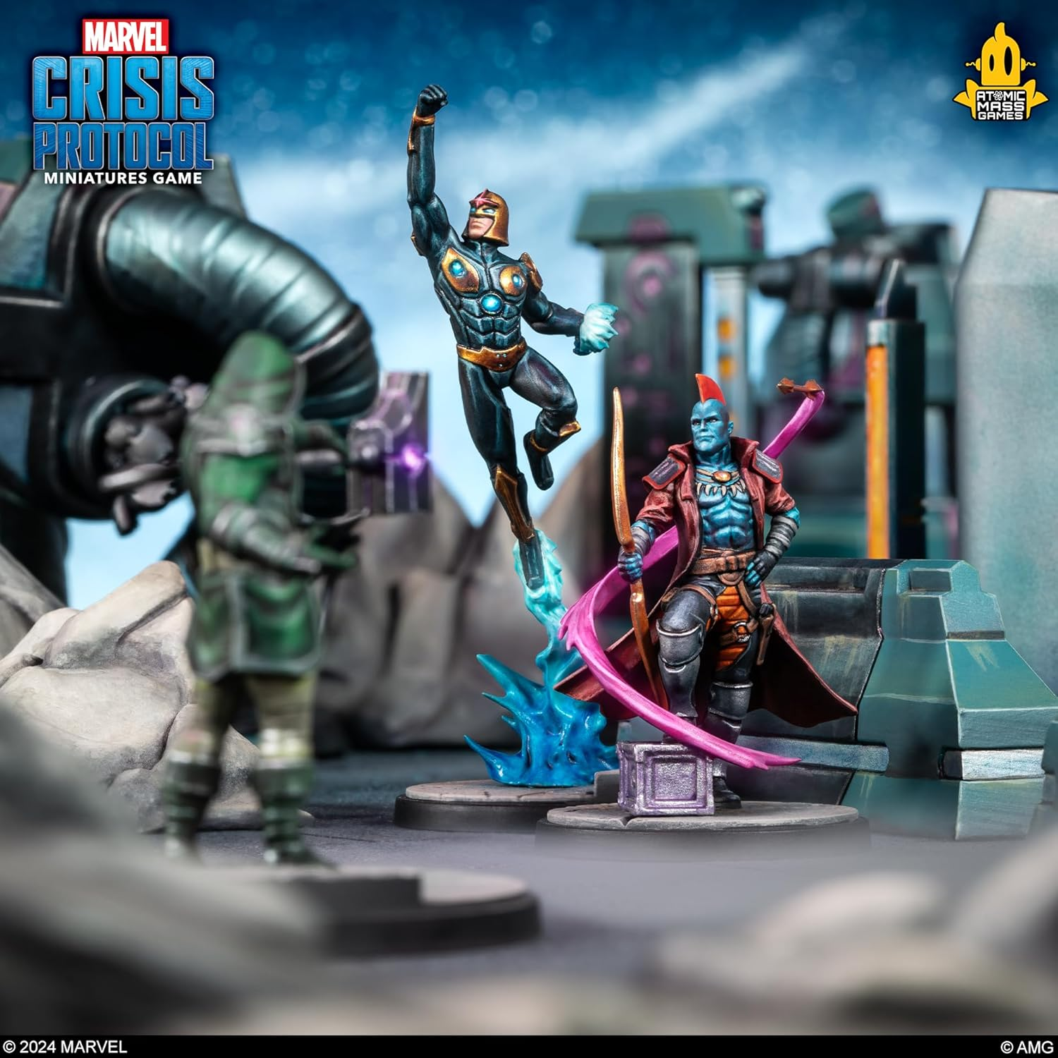 Atomic Mass Games Asmodee North America 240941 Embargoed Marvel Crisis Protocol Miniatures Game) image number 1