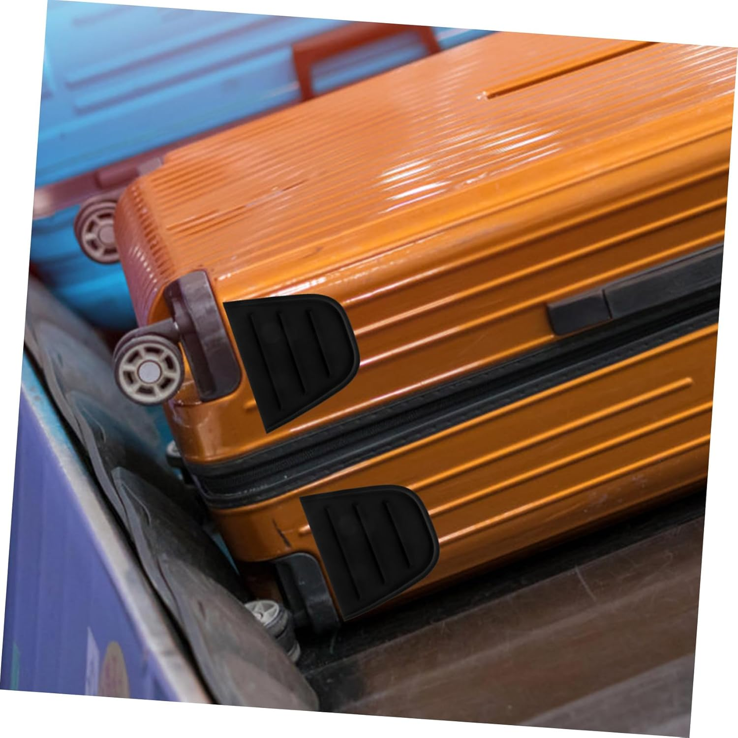 JECOMPRIS 4 Pcs Corner Protectors for Suitcase Toolbox and Luggage 120X95Mm Plastic Corner Guards for Enhanced Shipping Safety image number 5