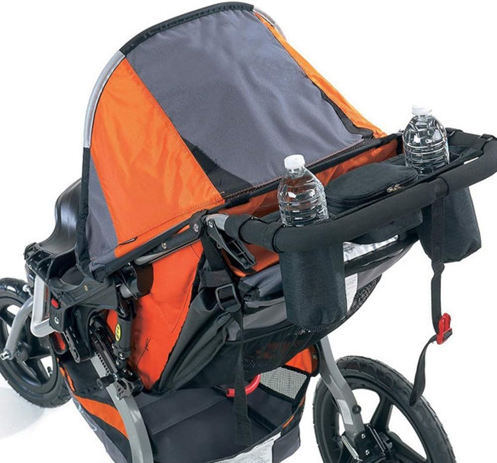 Stroller Organizer, Kids Baby Stroller Detachable Phone Bag Pram Pushchair Tray Hanging Bag Bottle Cup Holder Organizer, Stroller Accessories Caddy Parent Console image number 2