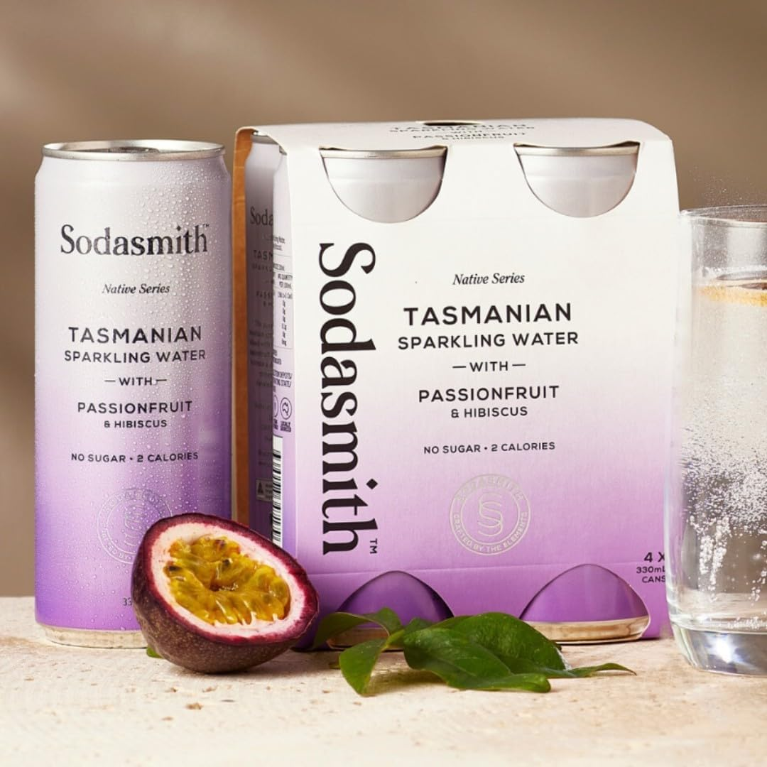Sodasmith Passionfruit Sparkling Water 330Ml image number 1