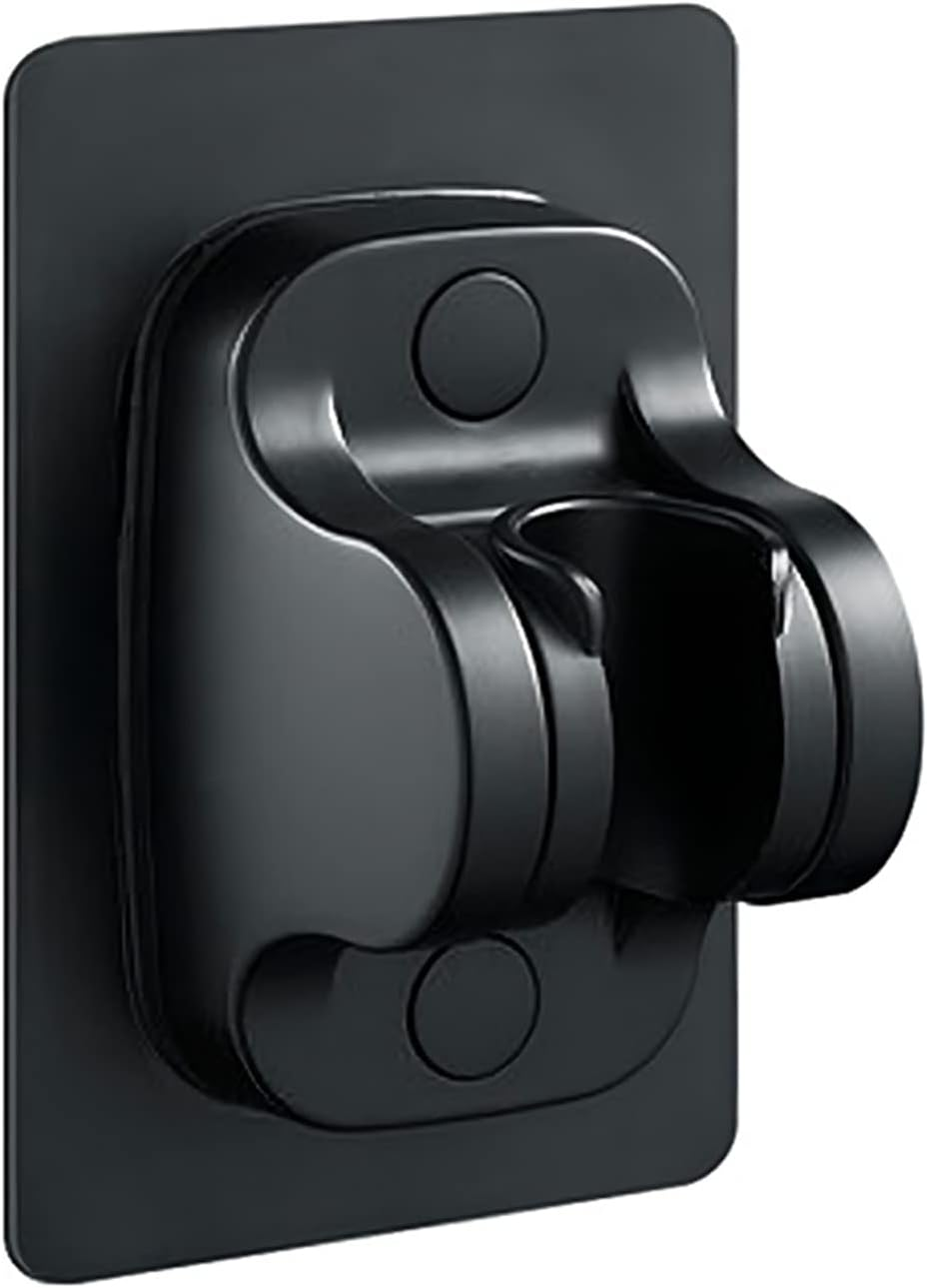 DASITON Large Wall Mount Strong Adhesive Waterproof Handheld Shower Holder,Shower Head Holder,For Rv Shower Kids Shower Bathroom Shower(Silver 2P)