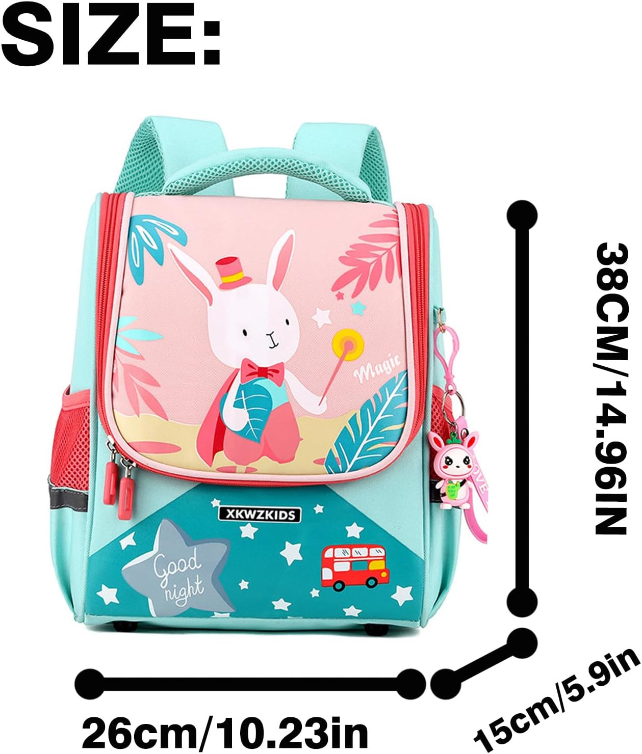 Kids' Backpack, Children'S Shoulder Bag, Cute Cartoon Backpack，Waterproof & Spinal Protection（Pink） image number 6
