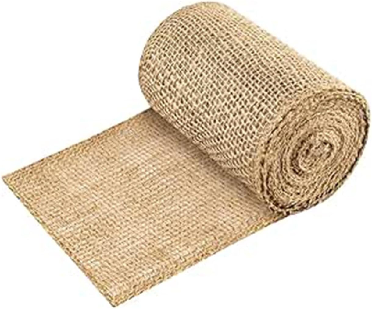 Natural Burlap Tree Protector Wrap Protect against Pests Weather Promote Healing for Damaged Tree Trunks in Gardens Yards Orchards（20Cm*5M） image number 1
