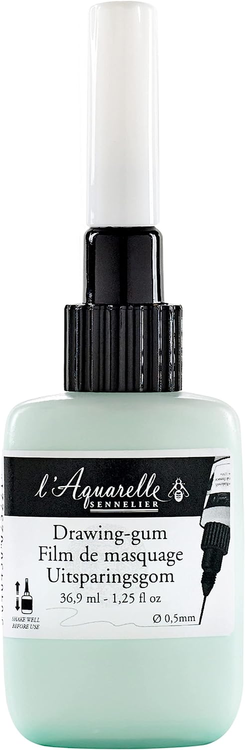 Sennelier Masking Fluid Drawing Gum with Applicator 37 Ml