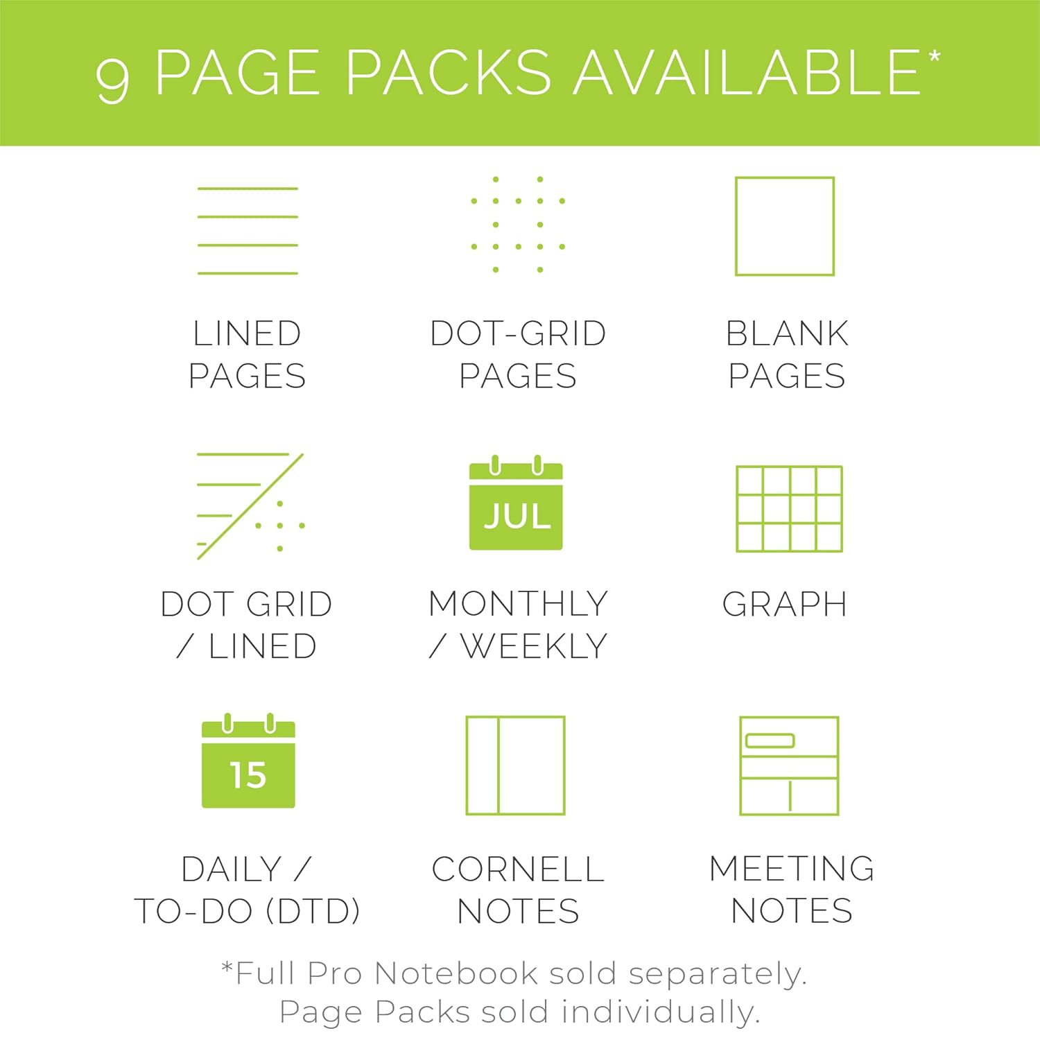 Rocketbook Pro Daily to Do Page Pack | Scannable Pro Pages for to Do Lists and Agendas - Write, Scan, Erase, Reuse | 20 Sheets | Executive Size: 6 in X 8.8 In image number 4