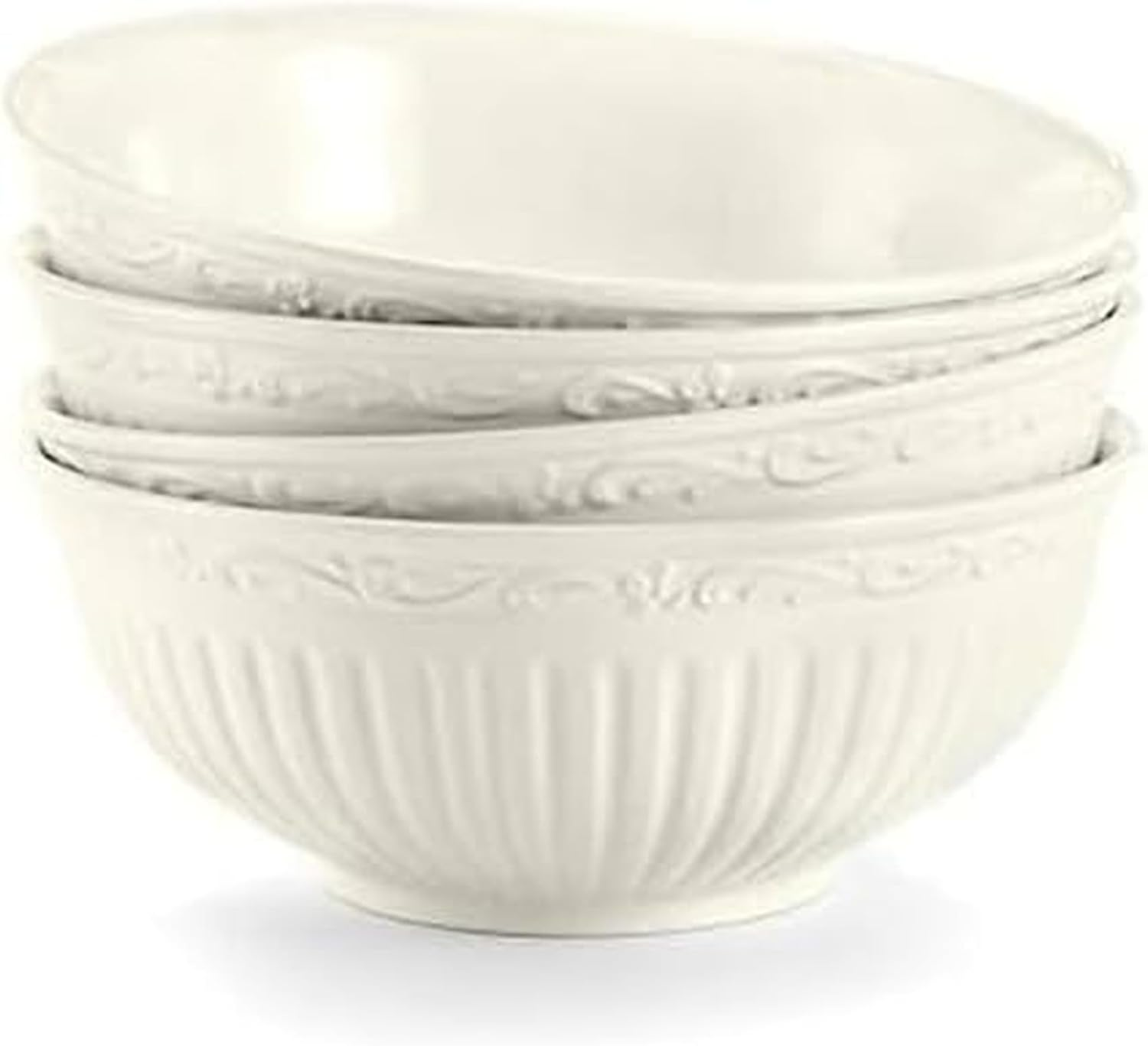 Mikasa Italian Countryside Fruit Bowl, 5-1/4-Inch, Set of 4 image number 3