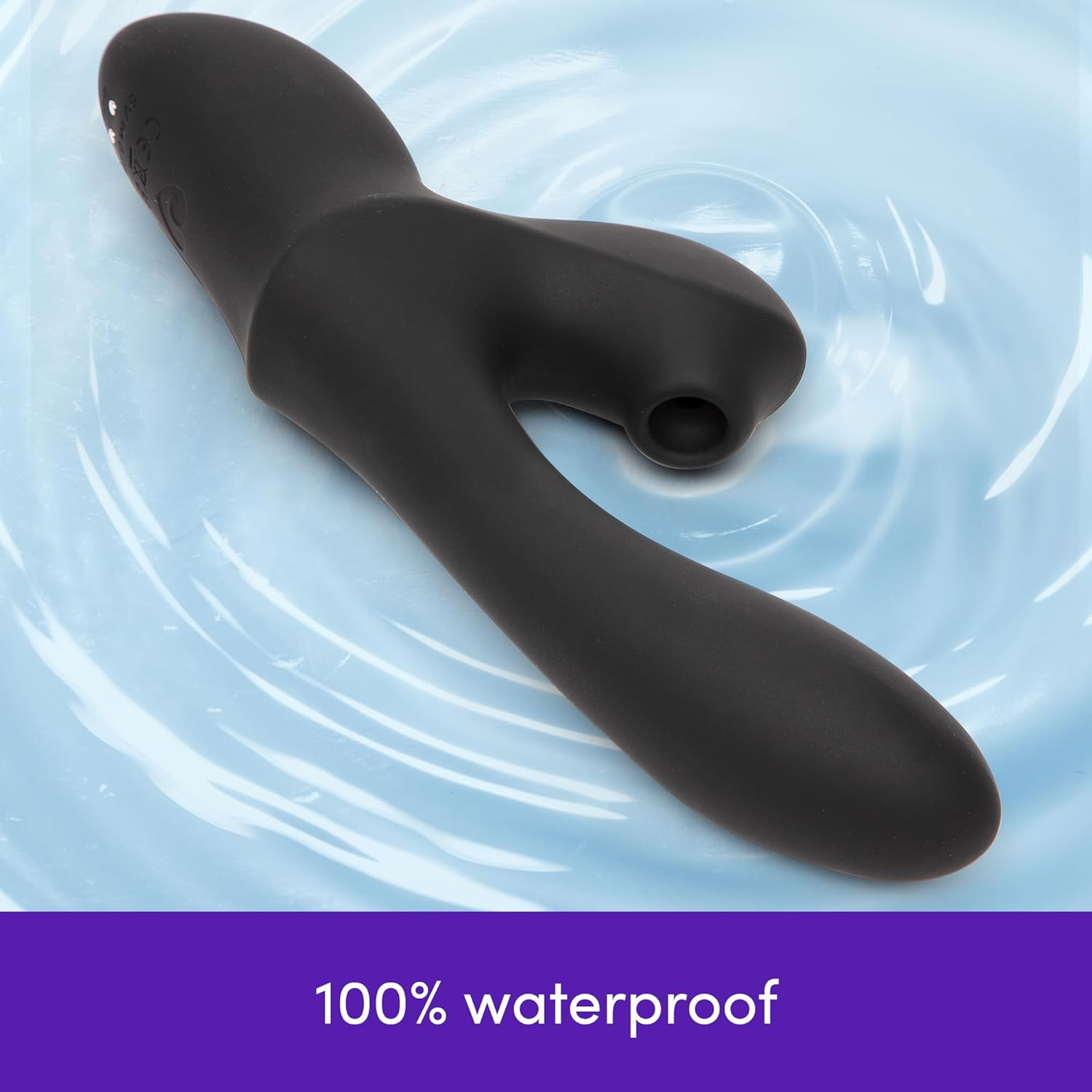 Lovehoney Dual Embrace Warming Clitoral Sucking Rabbit Vibrator Toy &ndash; 5 Inch Dual Stimulation G Spot and Clit Suction Stimulator - 7 Patterns & 3 Speed Adult Sex Toy - Rechargeable & Waterproof image number 1