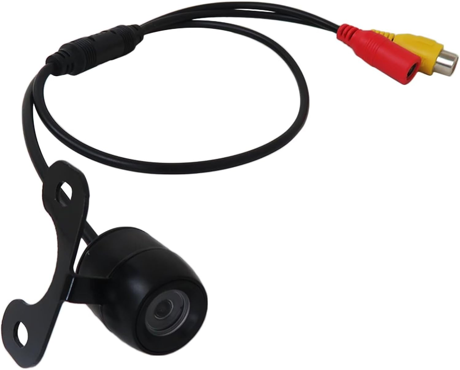 Universal Rearview Backup Camera with Die Cast Metal Housing and Metal Anti-Theft Bracket, 170 Degree Wide Viewing Angle