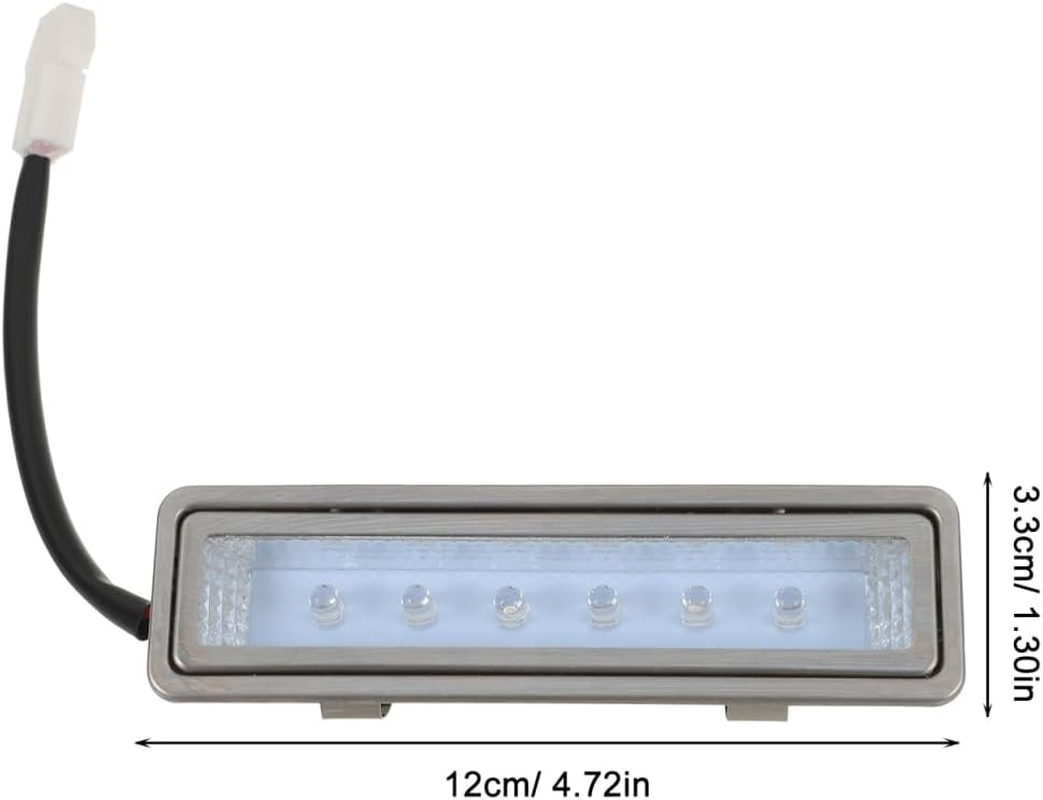 Toddmomy LED Replacement Bulb for Cooker Hood Energy-Saving LED Lamp Easy to Install Compatible with Standard Kitchen Hoods Warm White Light for Kitchen Lighting image number 3