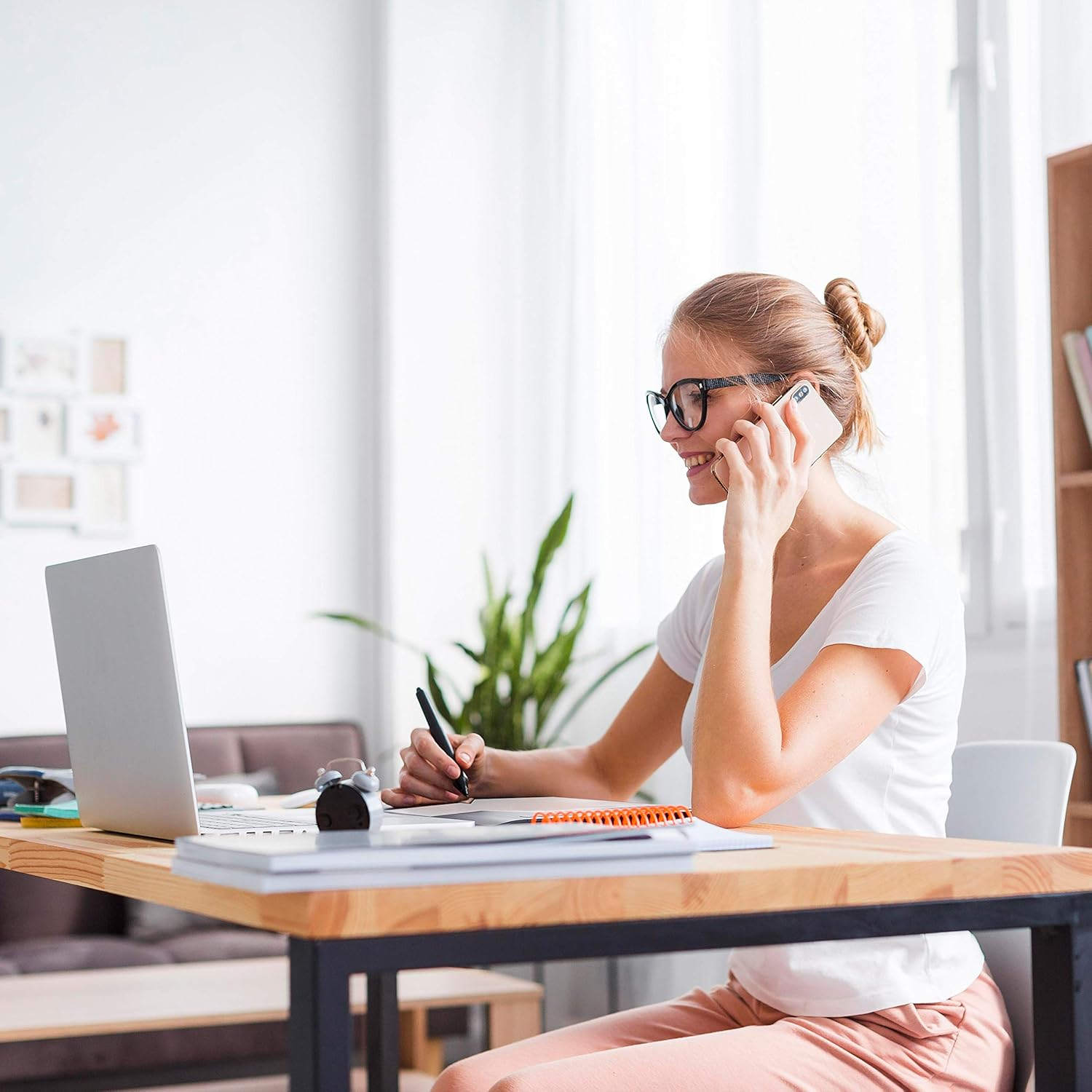 PACKLIST&reg; Daily Planner Pad A4, Time Management Planner - 52 Pages Productivity Planner for Tasks, Goal of the Day, Priorities, Reminders, Food, Drinking, Sports & Notes for Home & Office image number 6