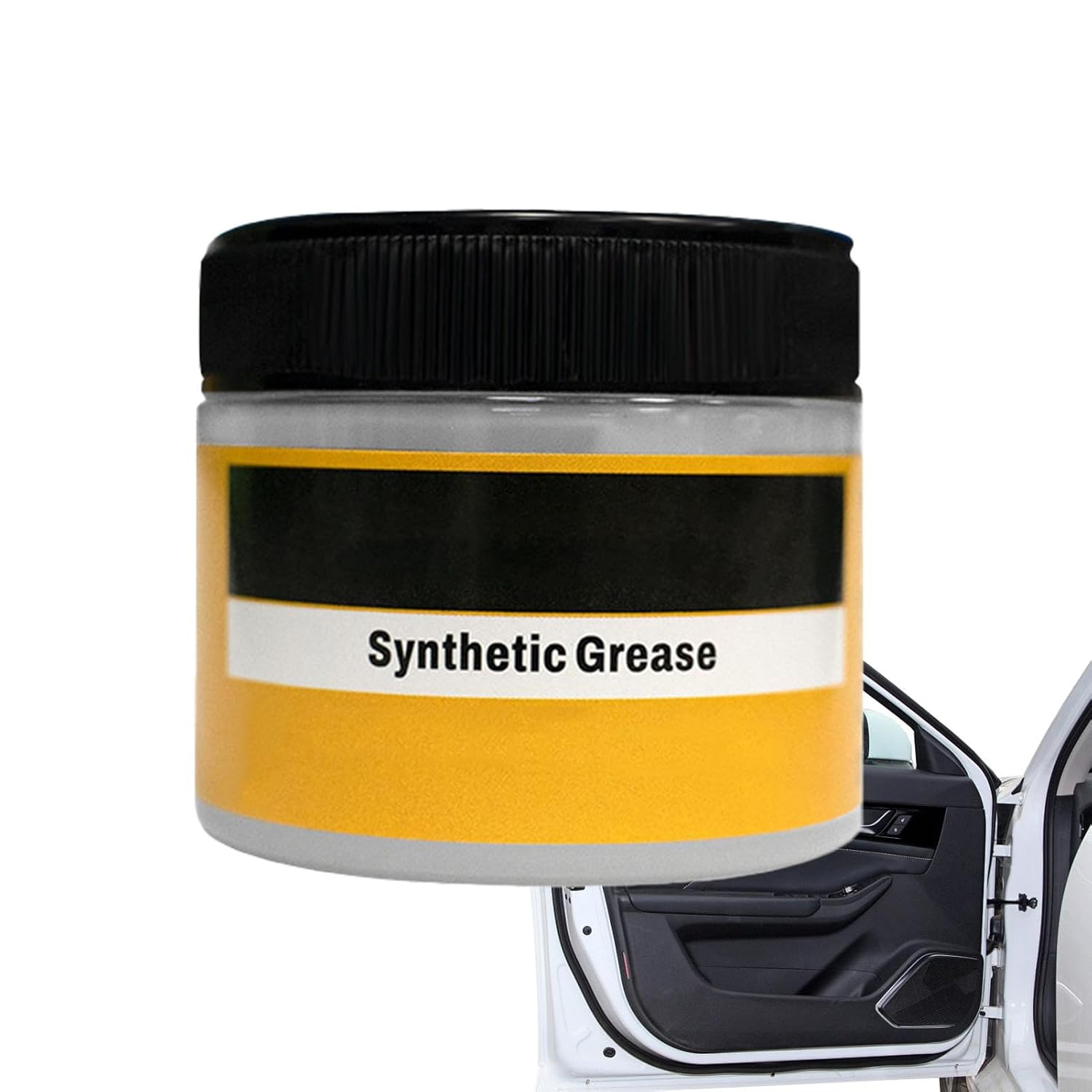 Car Door Hinge Grease | 100G Multipurpose Sliding Door Lubricant,Waterproof Squeaky Car Door Hinge Lubricant, Trailer Hitch Ball Lubricant Grease for Door Hinges image number 3