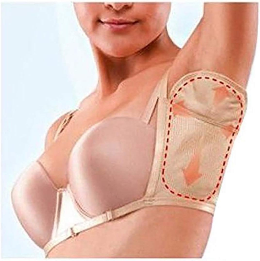 Ysswjzz Sweat Guards for Women Underarm Sweat Absorbent Bra Pads,3Pcs Reusable Cotton Armpit Durable Anti-Sweat and Anti-Odor image number 5