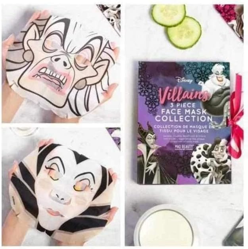 Disney Villains Sheet Face Mask Set image number 1