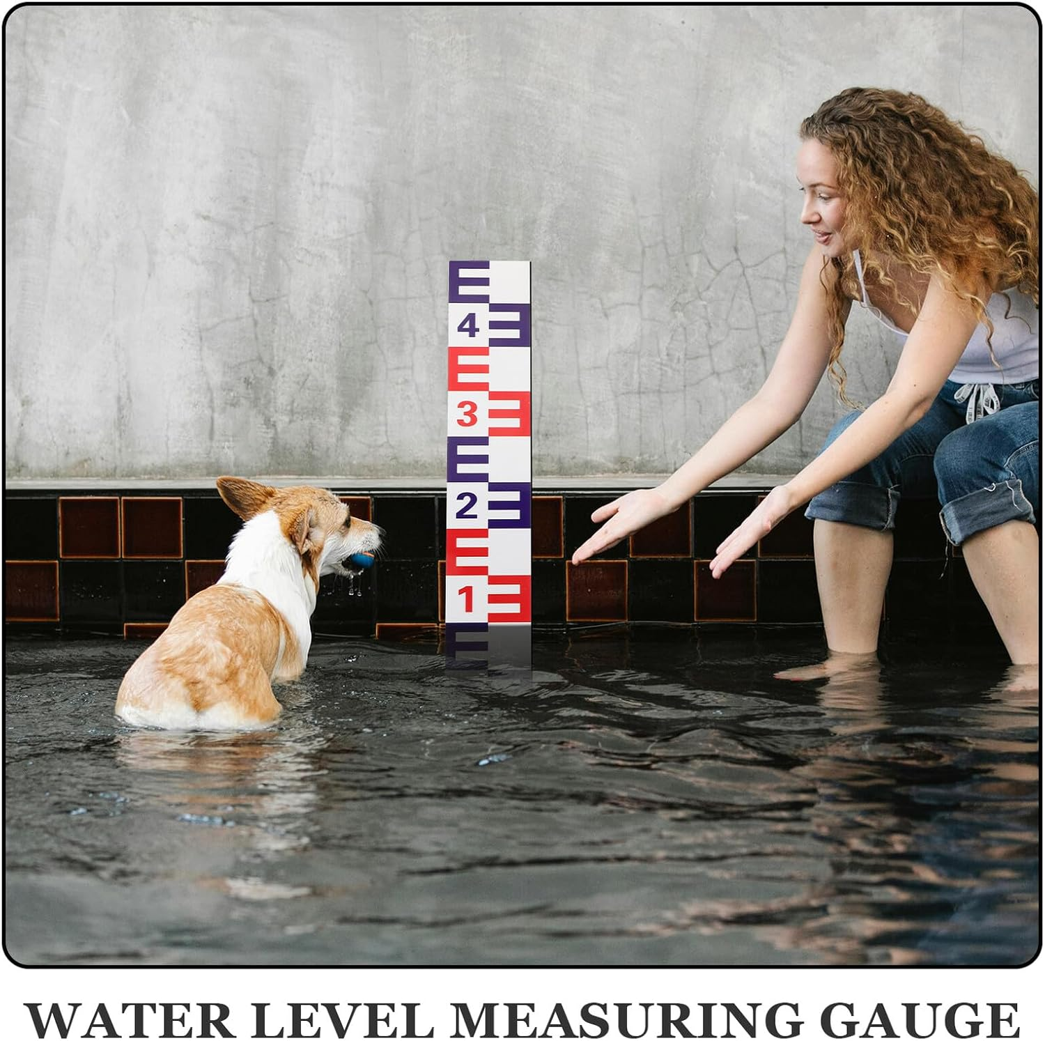 LABRIMP Reflective Water Level Sticker Self-Adhesive Water Gauge Measuring Tool for Accurate Liquid Measurement image number 5