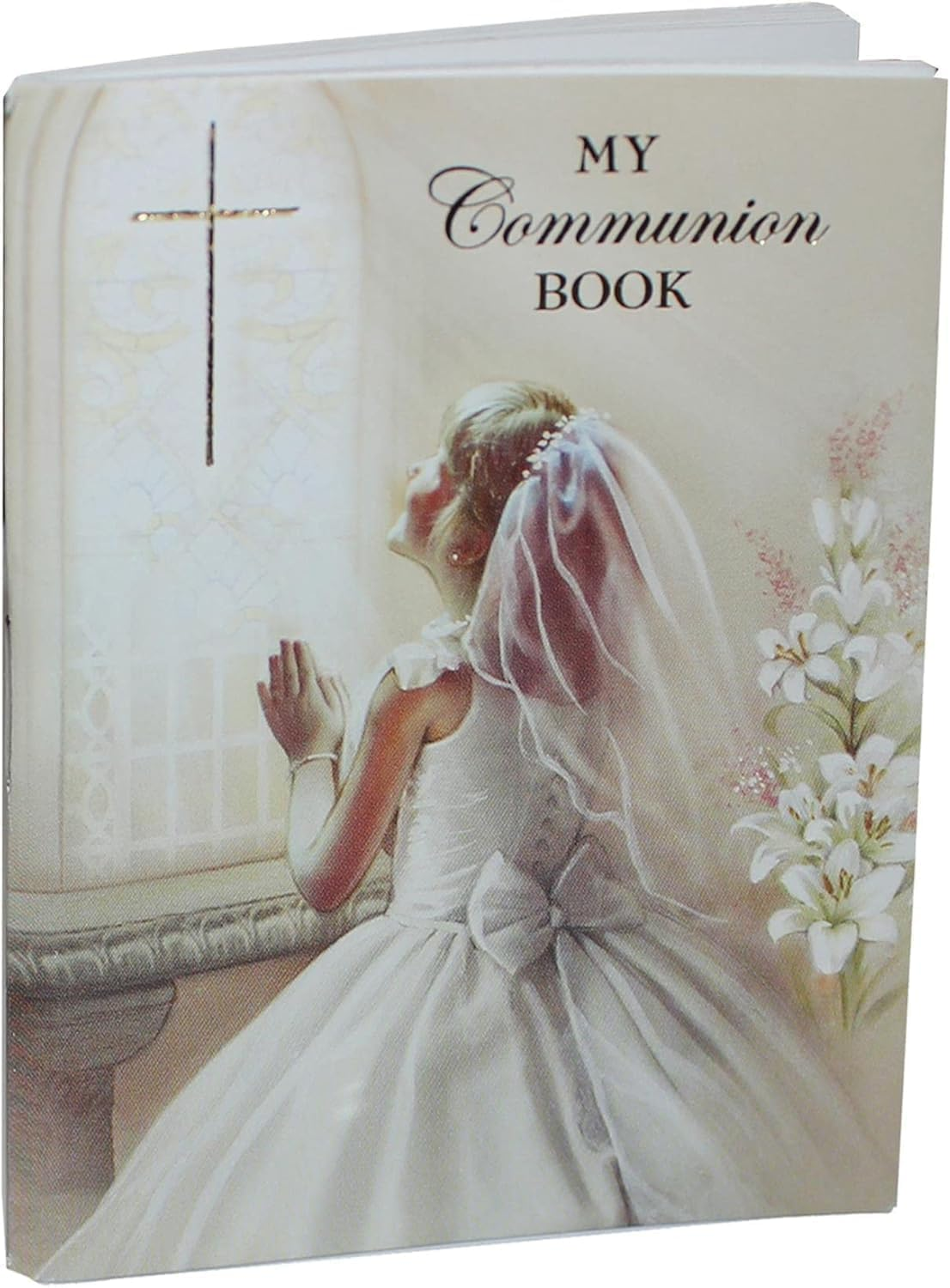 First Holy Communion Gift Set Prayer Book and Rosary - Girl/Clear C6042 0424 image number 4