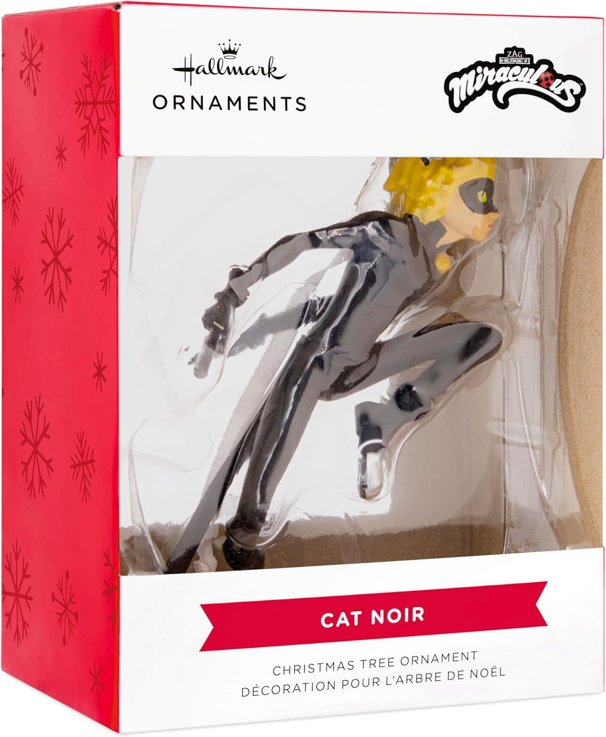 Hallmark Miraculous Cat Noir Christmas Ornament image number 3