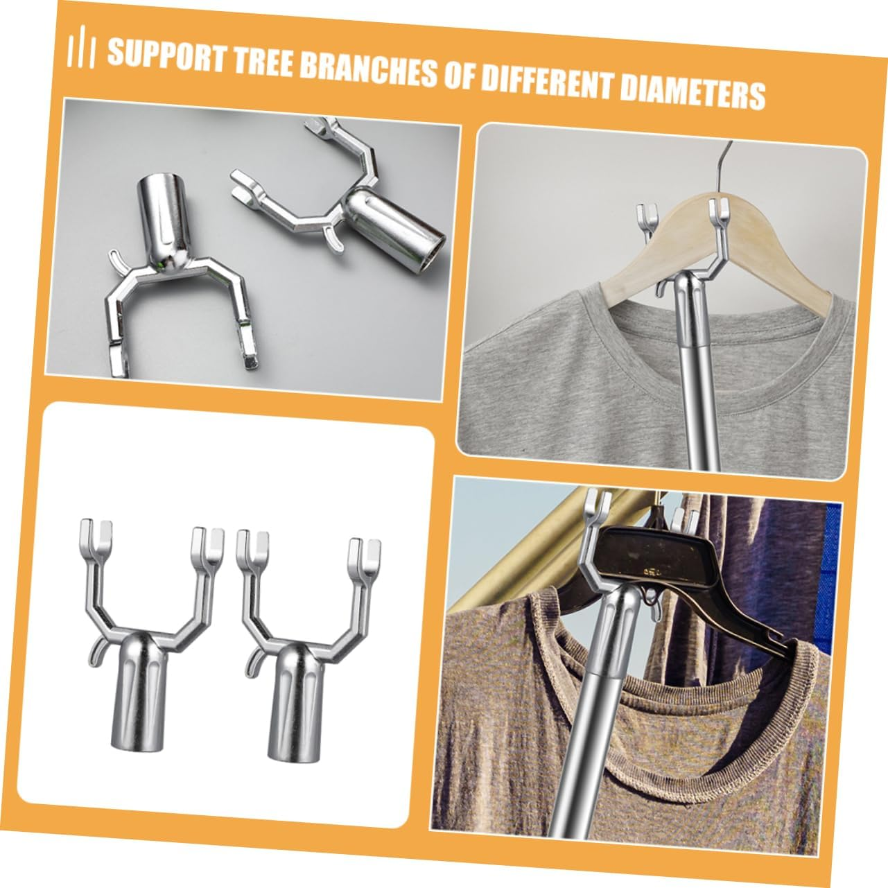 Yardwe 16Pcs Gardening Tree Support Fork Plant Branches Supports Fruited Tree Supplies Use