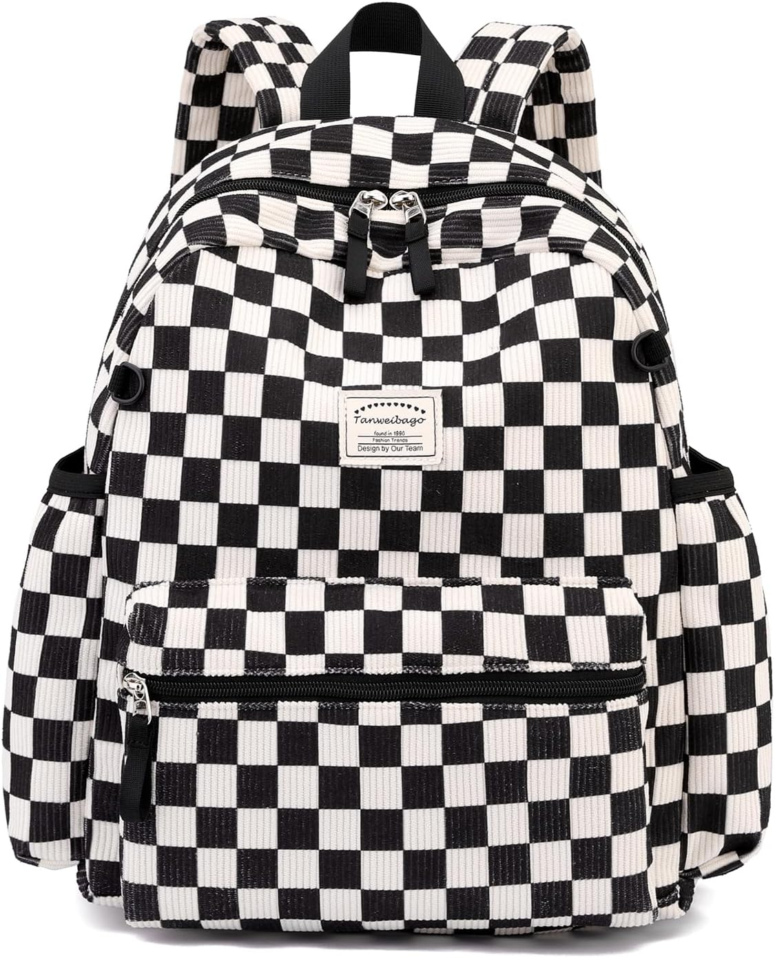 Tanweibago Corduroy Kids Backpack for Boys Girls Backpacks for Primary Elementary Kindergarten image number 5