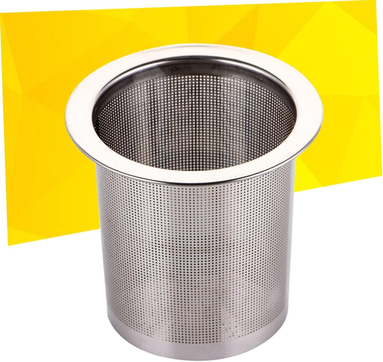 BRIGHTFUFU Stainless Steel Coffee Filter Strainer for Express Mesh Tea Sieve Easy Clean