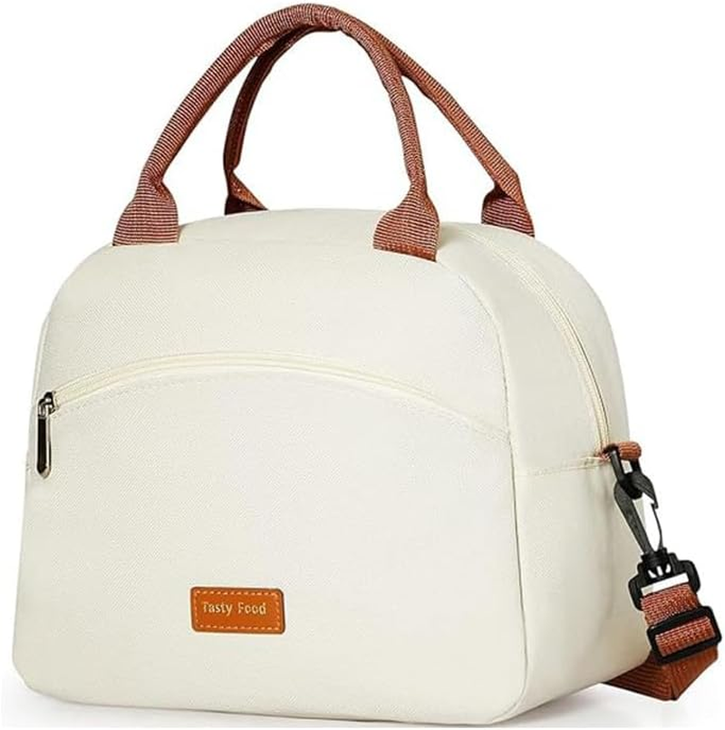 Lunch Bag Lunch Box for Women Men Insulated Waterproof Insulated Portable Reusable Bag for Lunch,Leakproof with Adjustable Straps Can Be Used for Work,Picnic