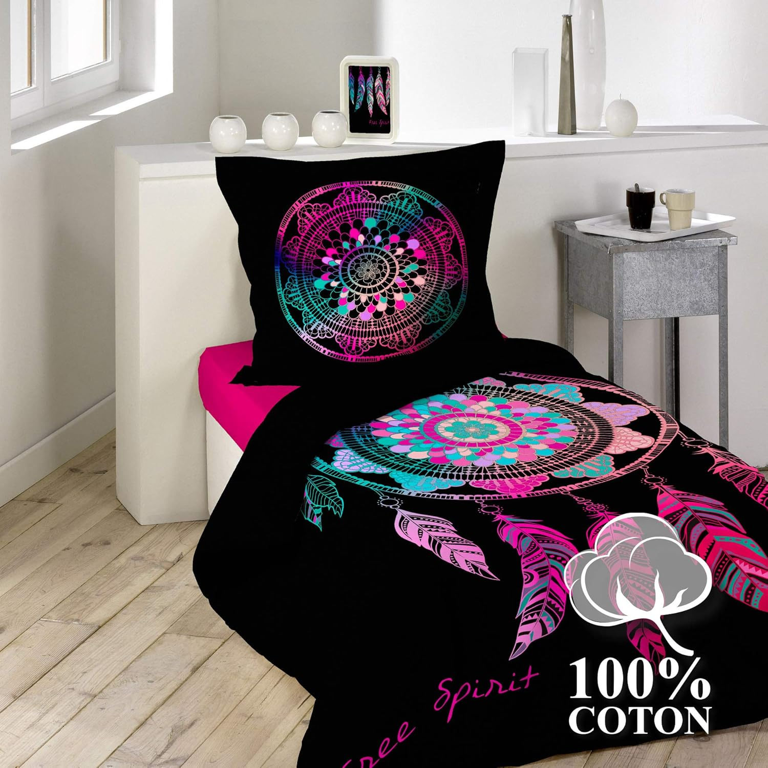 Douceur D'Int&eacute;rieur 2-Piece Bedding Set 140 X 200 Cm Lucky Charm image number 2