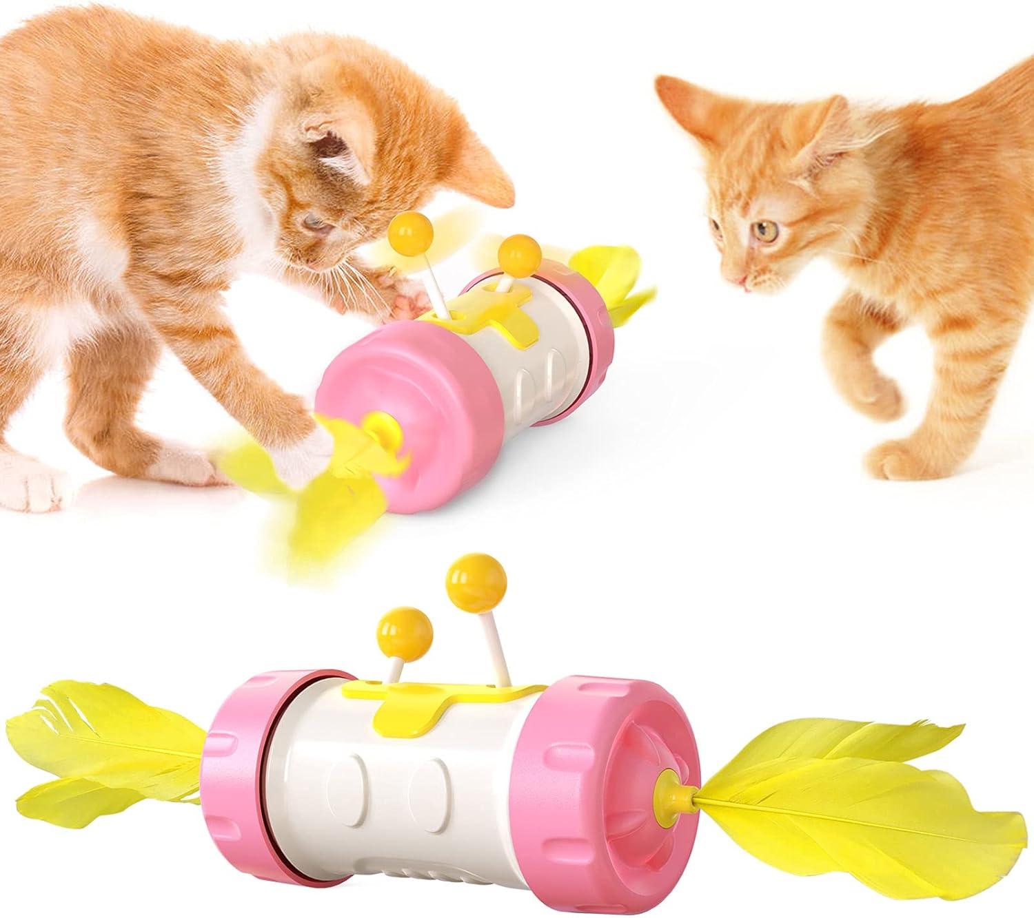 REFENG Multi-Function Cat Toy Combines Sel Weight Balance Movement Wthout Electricity