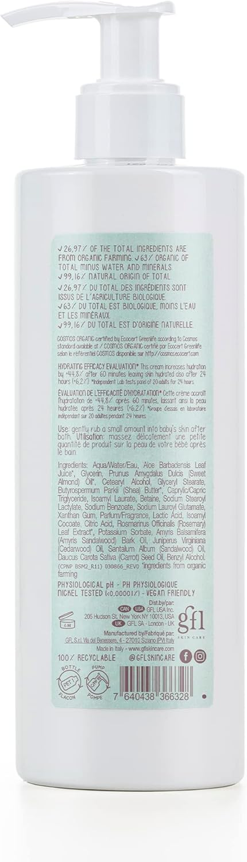 Dadaumpa Nourishing Body Lotion, Newborn Baby Essentials & Baby Skincare Products, Baby Moisturiser for Newborns, Baby Care & Hydration Cream for Babies 0+ Months, 380Ml image number 5