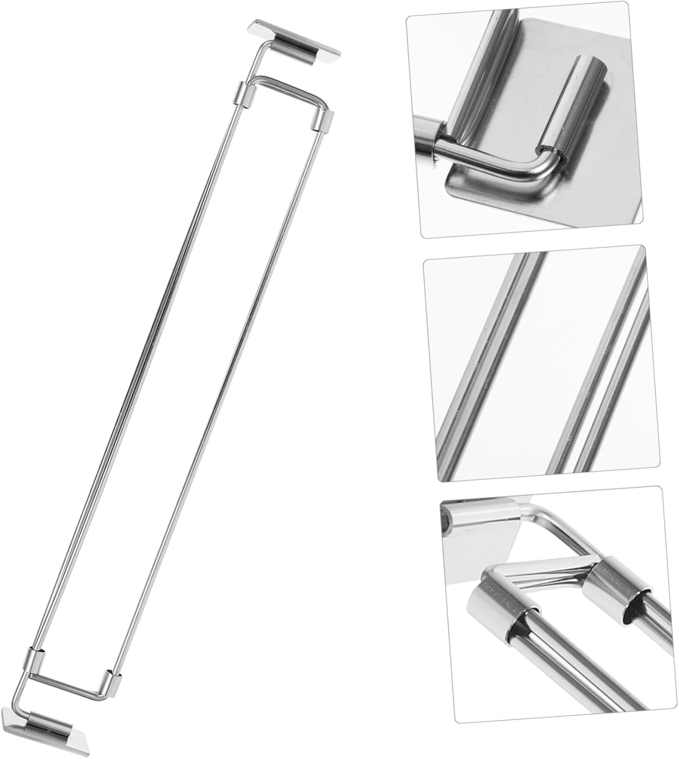 Kisangel Stainless Steel Rv Refrigerator Tension Rod Adjustable Fridge Bar with Anti-Slip Plate for Travel Trailers and Trailer Accessories inside the Rv image number 6