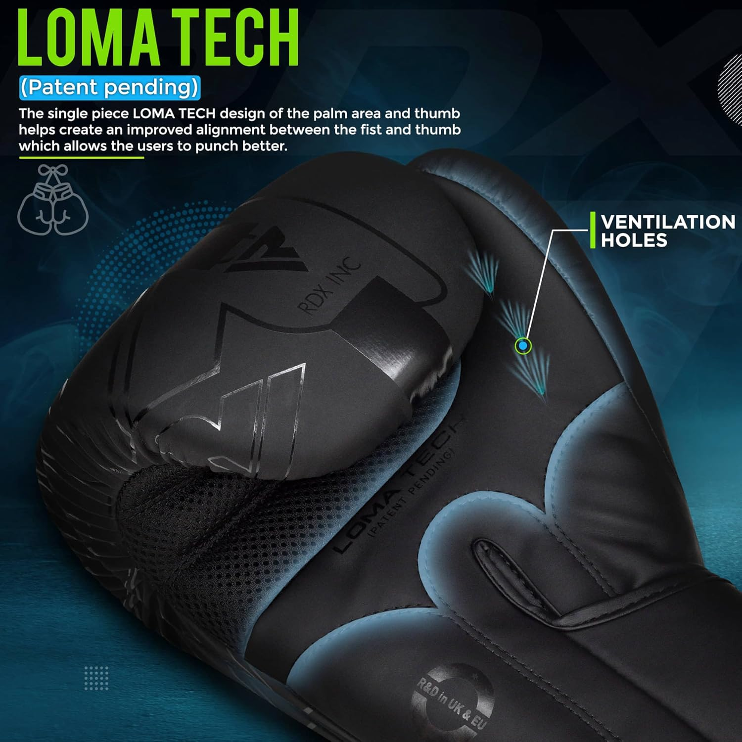 RDX Kids Boxing Gloves Sparring and Muay Thai Maya Hide Leather, Kara Patent Pending Junior Training Mitt for Kickboxing, Punch Bag, Focus Pads, MMA, Thai Pad, Double End Ball Punching Fight Gloves image number 1