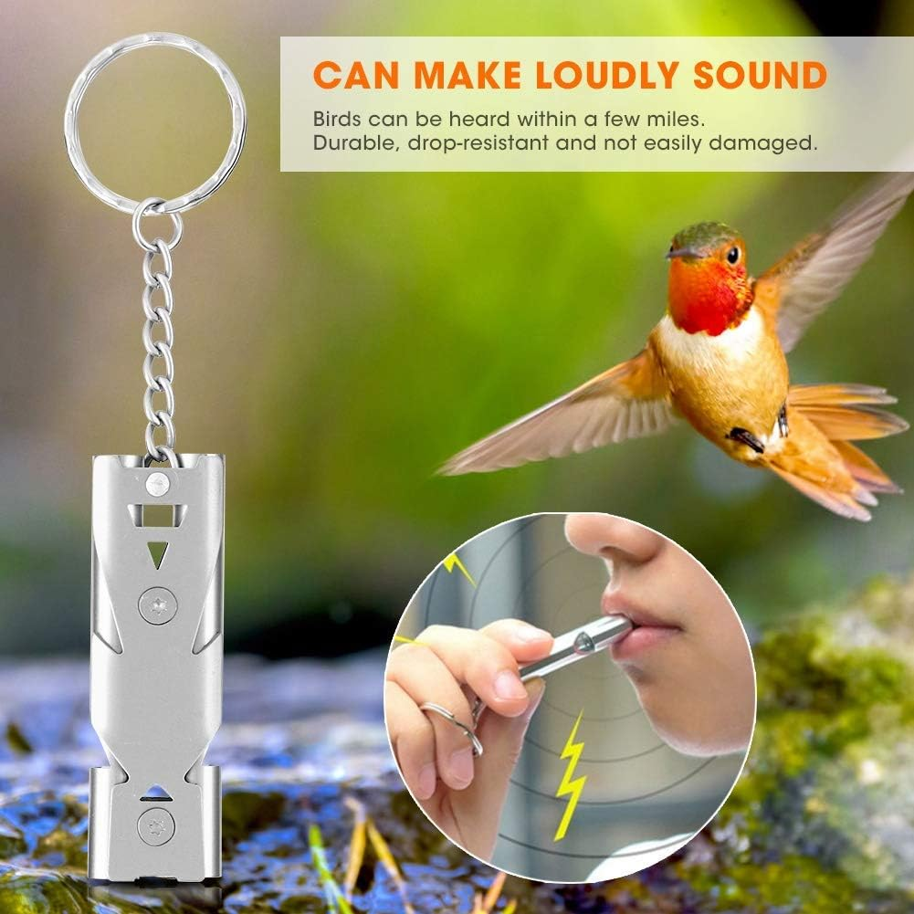 YOUTHINK Bird Whistle, Copper Ultrasonic Whistle for Cockatiel Training, Lightweight and Portable image number 5