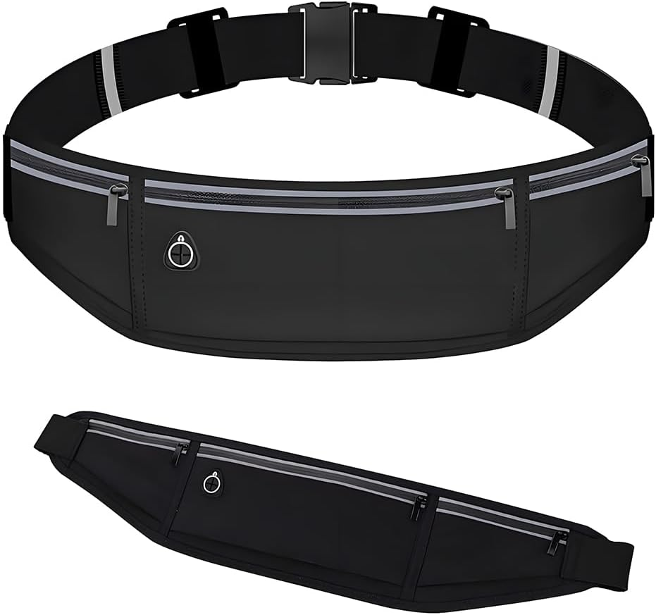 Ultra Thin Running Waist Bag, Sports and Fitness Bag, Adjustable, Card, Key Storage,Men'S and Women'S Waist Bags, Exercise Phone Holder Bag Waist Bag,Hiking and Travel Sports image number 1