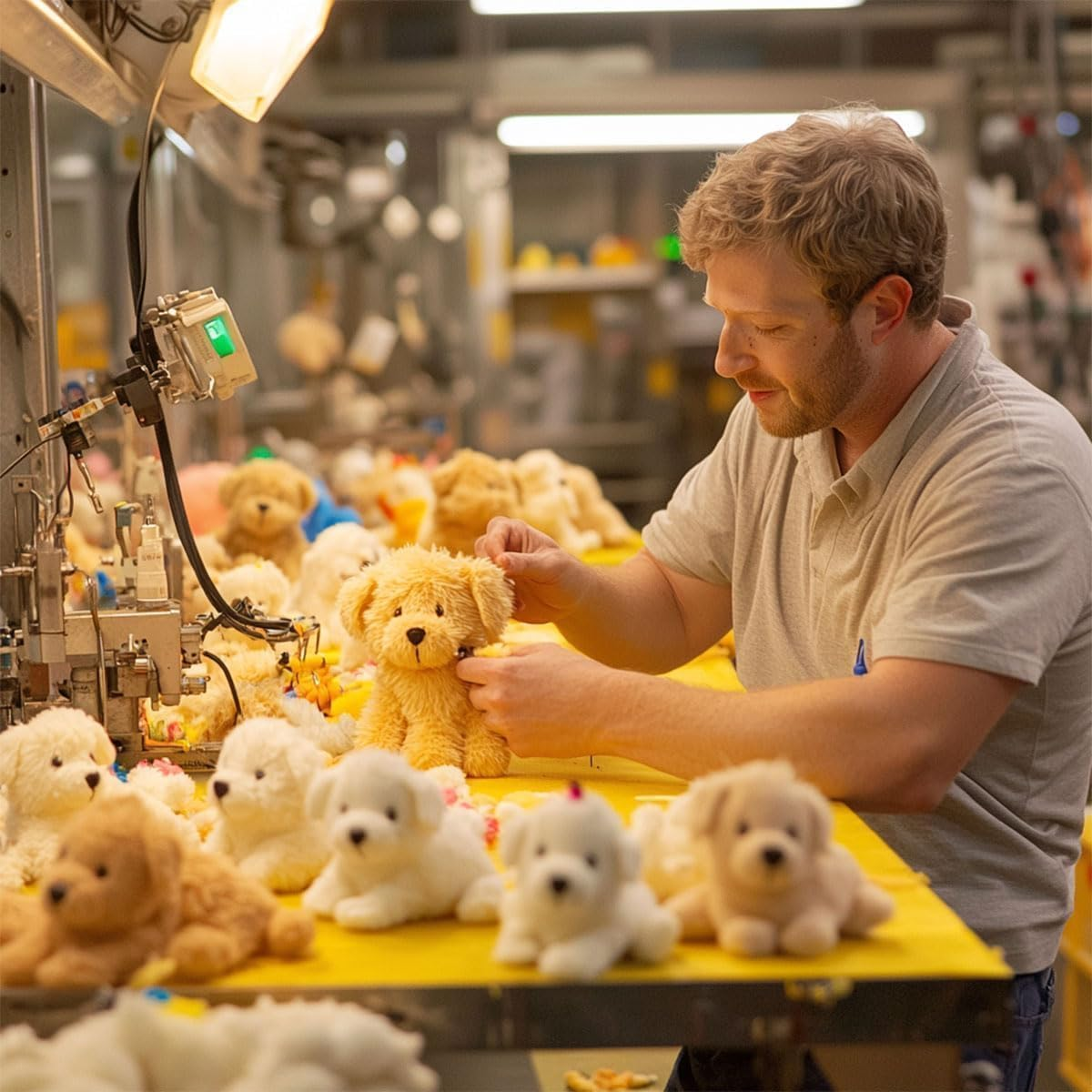 Robot Dog, 2025 New My Realistic Robotic Puppies, Adults Ai Robotic Dog, My Realistic Robot Puppy for Adults, Walking, Barking, Tail Wagging (Brown)