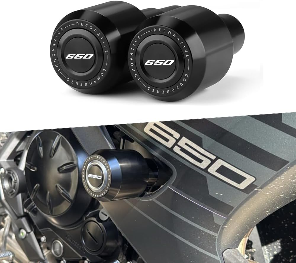 Modeer for K.Awasaki Ninja 650 2017~2024 2025 Motorcycle Frame Slider Anti-Collision Falling Protection Crash Pads Ninja650 Ninja 650 Accessories (Red)