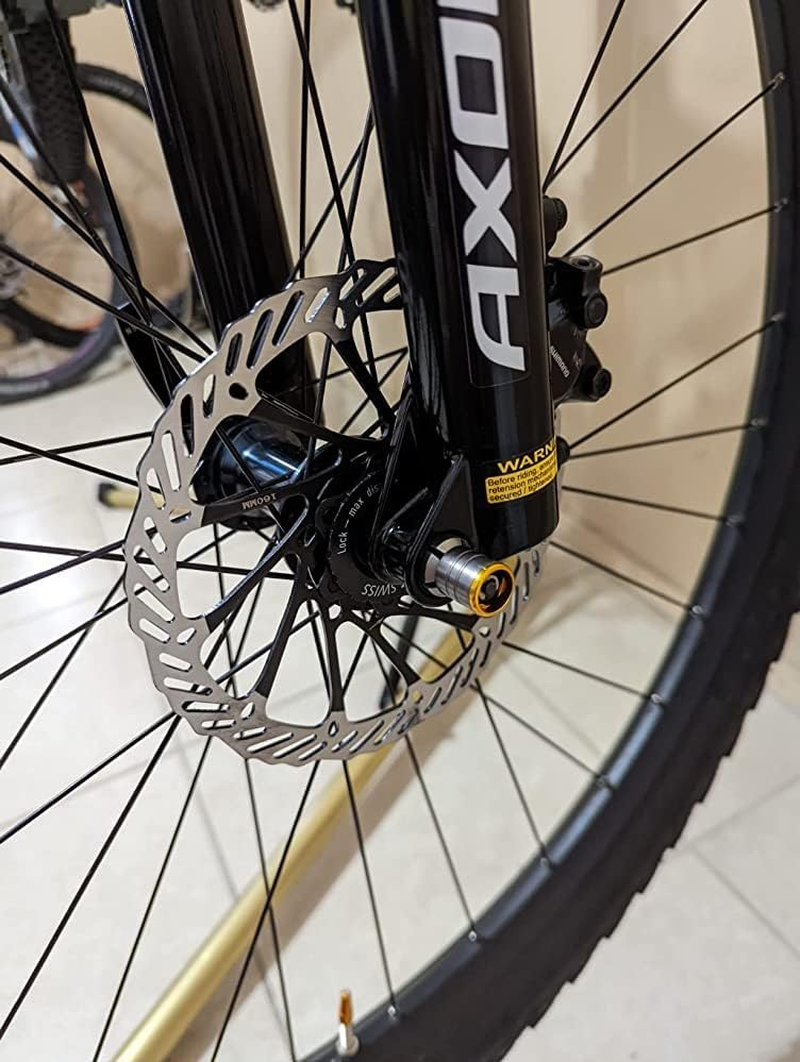 D Dymoece 2 Pcs Bike Disc Brake Rotors with 12 Bolts 140Mm/160Mm/180Mm/203Mm for MTB Mountain Road Bicycle image number 5