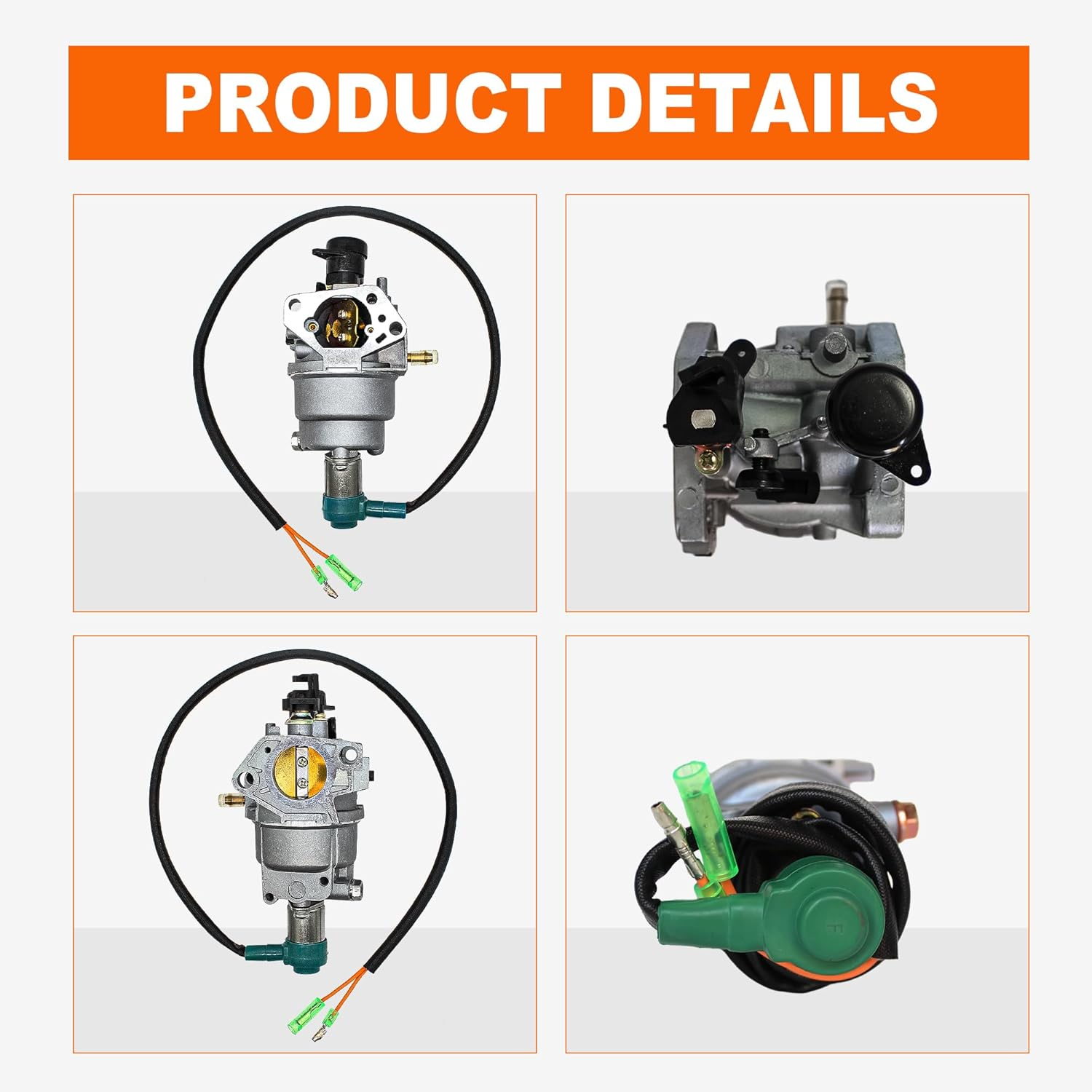 HUAYI P27-2 Carburetor for Honda EM5000SX EB5000 EM6500SX EB6500 EW171 EB3500 EB3800X EM3500X EM3500SX EM3800SX EW140 and GX340 GX390 Gengrator 16100-ZE3-704 16100-ZE3-F12 image number 1