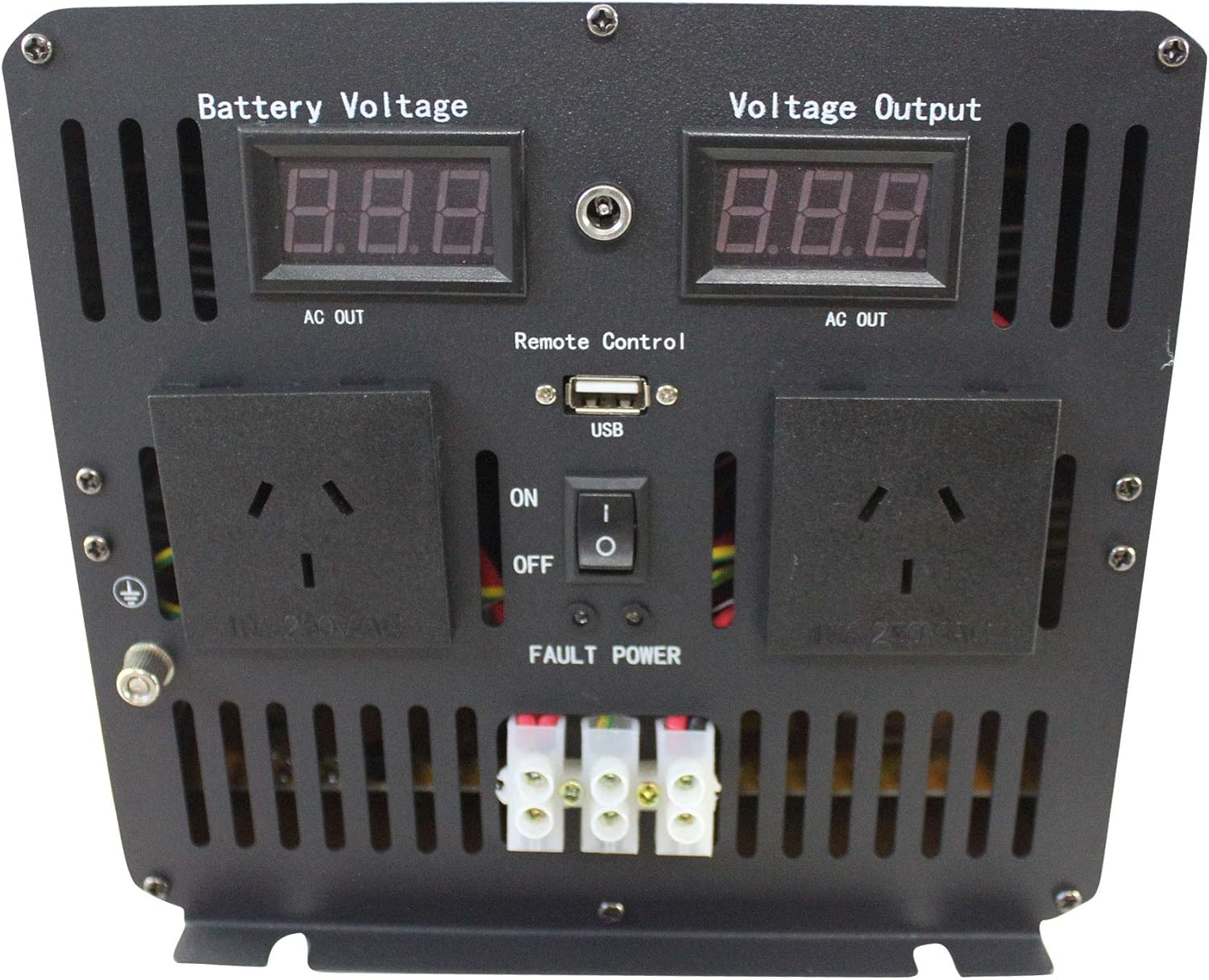 5000W/10000W Inverter 24V to 240V Pure Sine Wave Power Elinz Low High Voltage Input Short Circuit Output Overload Protection AUS Plug Car Caravan Ute SUV Truck Trailer Bus Camper 2Yr Warranty