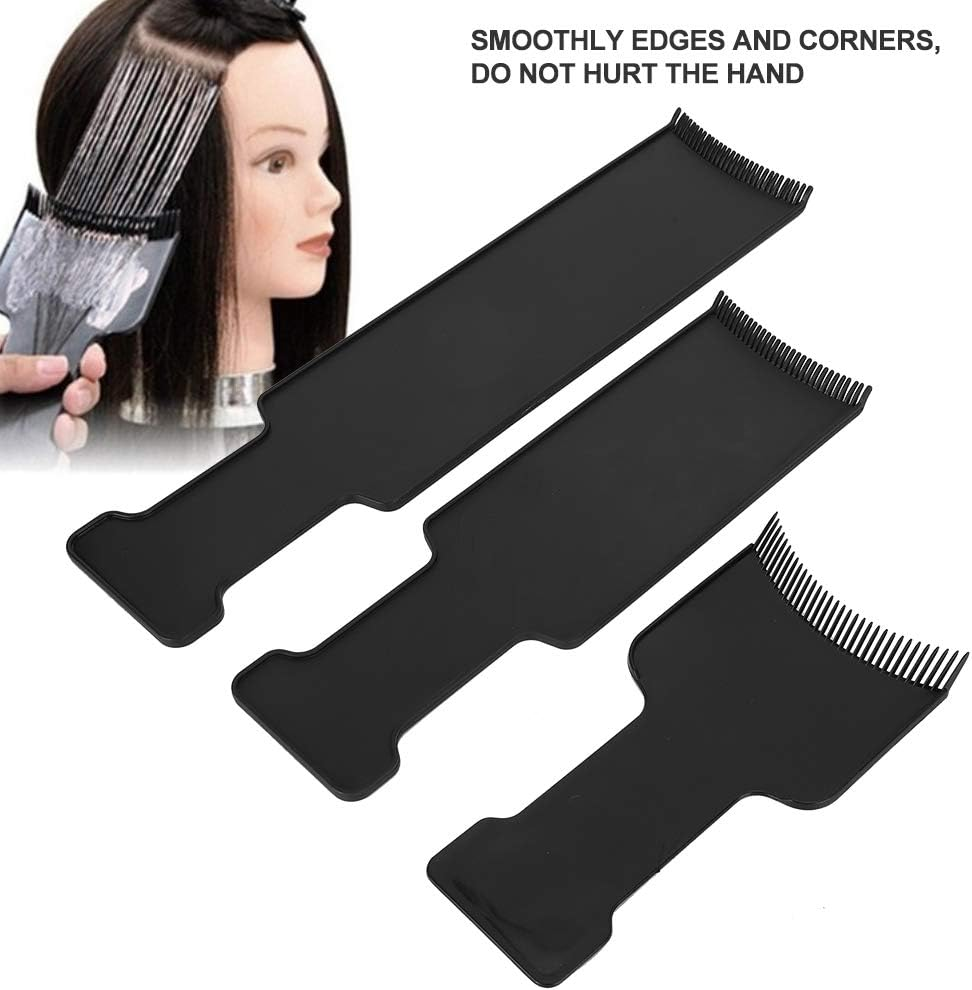 Highlighting Board 3PCS Highlight Combs Shop for Hair DIY for Barber Salon image number 5