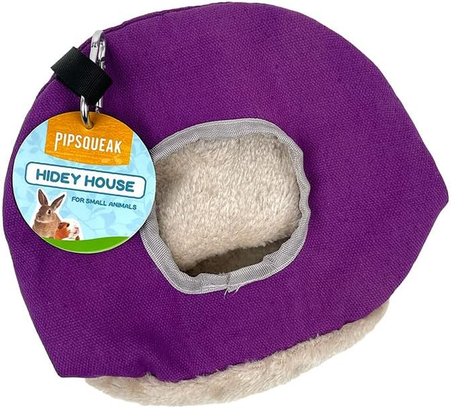 Pip Squeak Hidey House for Small Animals - Perfect for Rabbits, Guinea Pigs, Rats & Other Small Pets