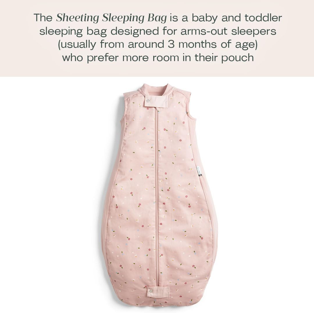 Ergopouch Premium Sleeping Bag 1.0 TOG &ndash; 4&ndash;6 Years &ndash; Berries Print &ndash; a Premium, Silky-Smooth, Wider-Fit Sleeping Bag &ndash; 400 Thread Count Organic Cotton &ndash; for Toddlers and Preschoolers image number 3