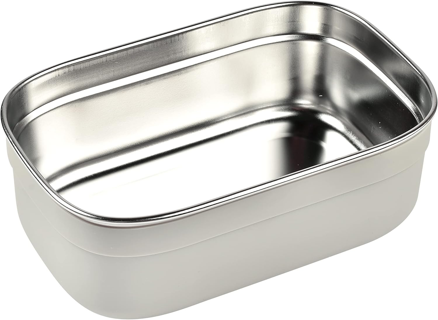 B&Eacute;ABA, Children'S Lunch Box with Compartments, Leak-Proof and Bpa-Free, Stainless Steel Bento Box Children, Silicone Case, Extremely Robust, Ideal for Nursery and School, 760 Ml, Grey/Blue - Grey/Powder Pink image number 2