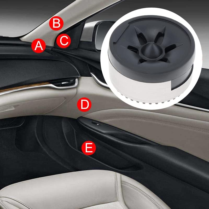 2 Pieces Car Tweeters 350W High Efficiency Mini Dome Tweeter Speakers for Car Audio System image number 6