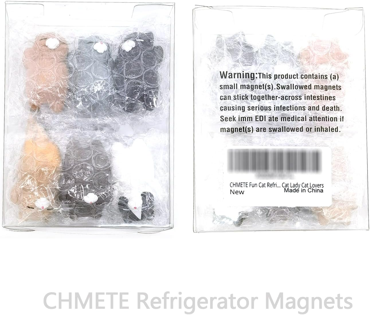 Fun Cat Refrigerator Magnets for Whiteboard, Office, Photos, Notes, Decorative Fridge Magnets image number 1