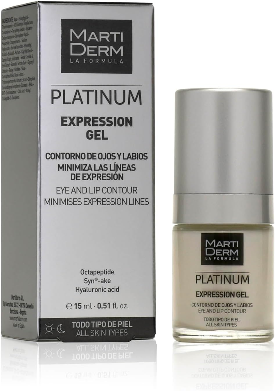 Martiderm Expression Eye Contour and Lip Care 15Ml image number 1